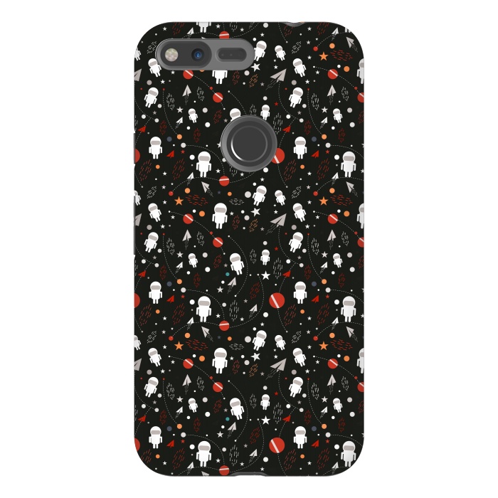 Pixel XL StrongFit cartoon space pattern by TMSarts