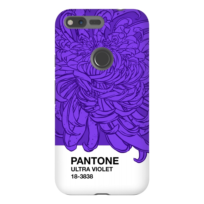 Pixel XL StrongFit Pantone ultra violet  by Evgenia Chuvardina