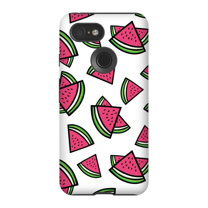 Pixel 3 StrongFit Watermelon by Majoih
