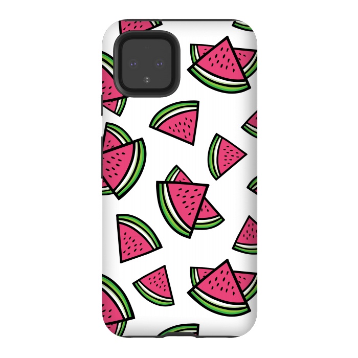 Pixel 4 StrongFit Watermelon by Majoih