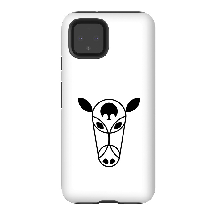 Pixel 4 StrongFit Bull Head by TMSarts
