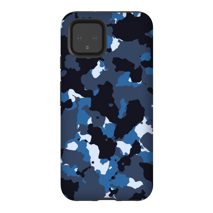 Pixel 4 StrongFit Blue Camo by TMSarts