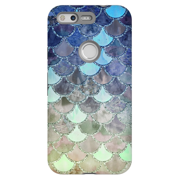 Pixel StrongFit Multicolor Watercolor Fish and Mermaid Scales by  Utart