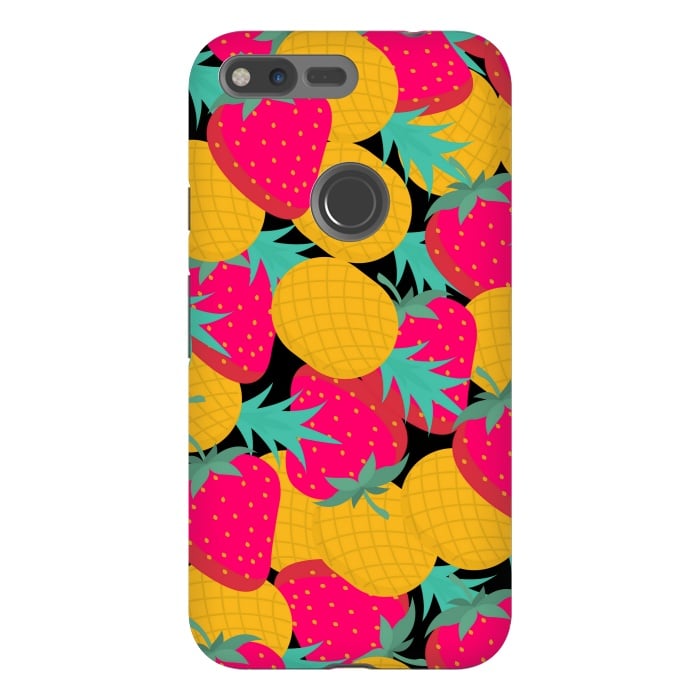 Pixel XL StrongFit pineapples and strawberry by MALLIKA
