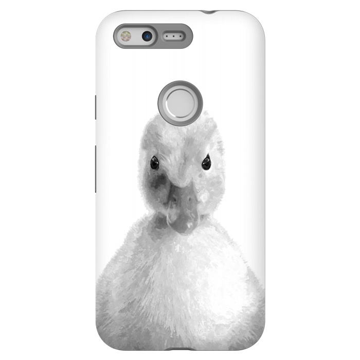 Pixel StrongFit Black and White Duckling by Alemi