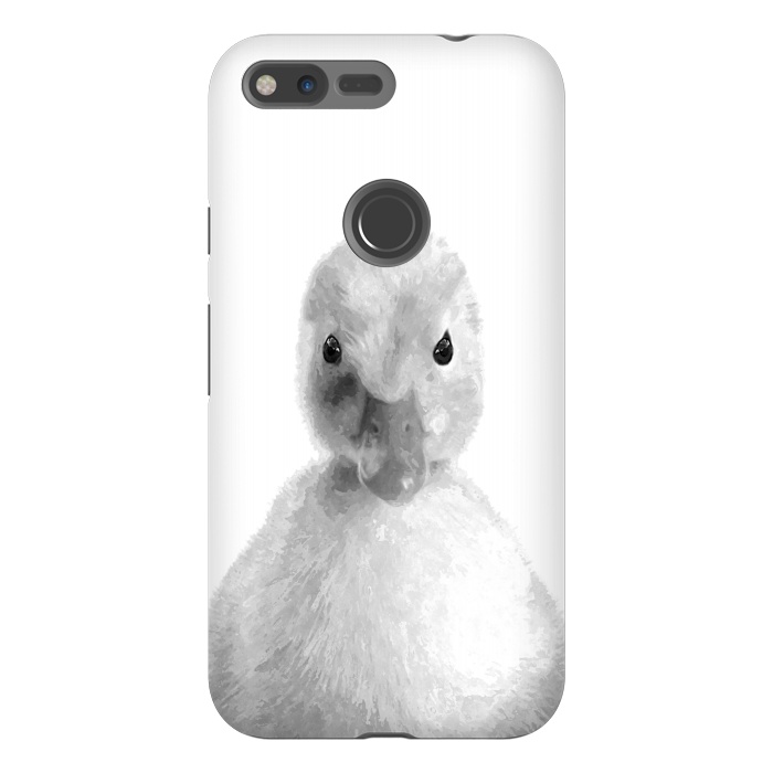Pixel XL StrongFit Black and White Duckling by Alemi