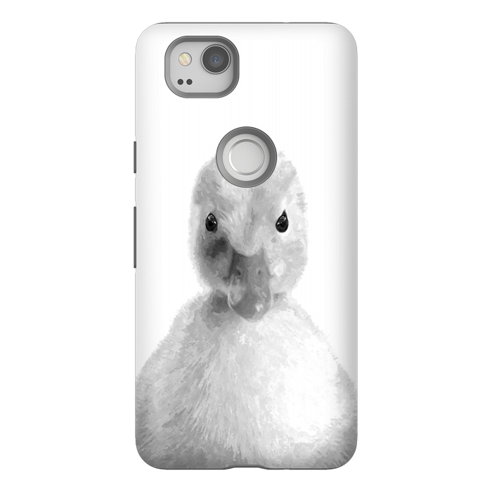 Pixel 2 StrongFit Black and White Duckling by Alemi