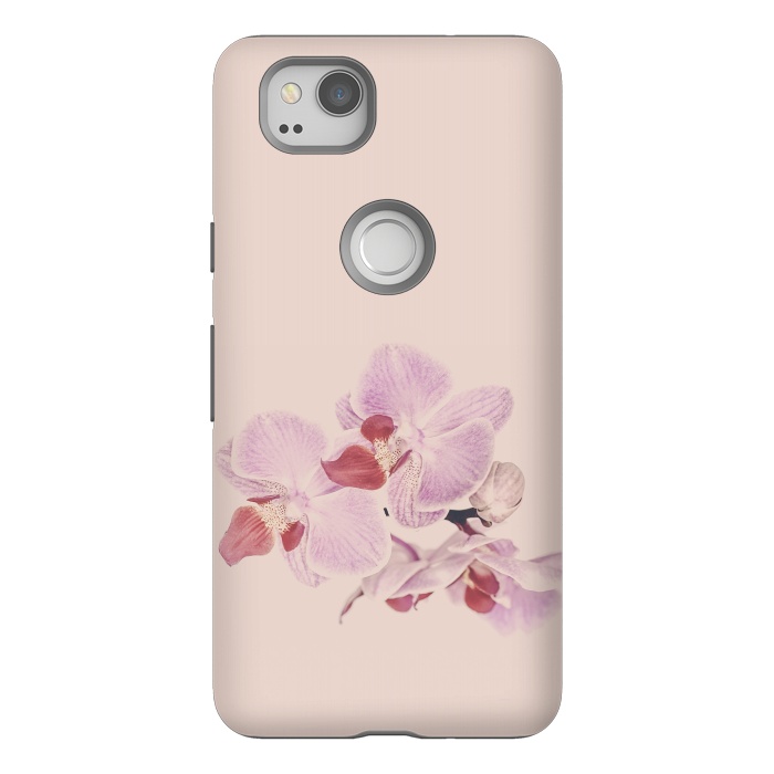 Pixel 2 StrongFit Orchid In Soft Pastel Pink by Andrea Haase