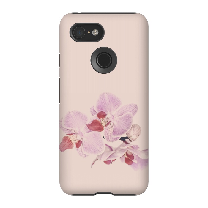 Pixel 3 StrongFit Orchid In Soft Pastel Pink by Andrea Haase