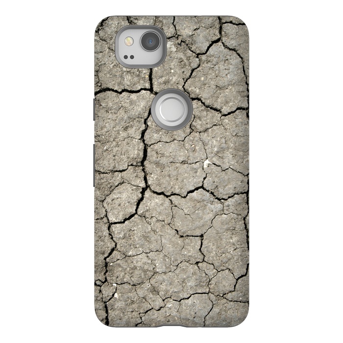 Pixel 2 StrongFit Dried-out Cracked Soil by Andrea Haase