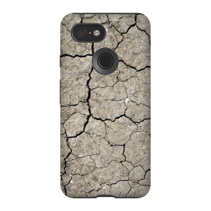 Pixel 3 StrongFit Dried-out Cracked Soil by Andrea Haase