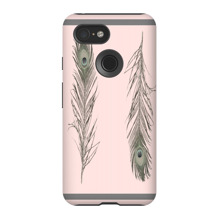 Pixel 3 StrongFit Feather Style by Joanna Vog
