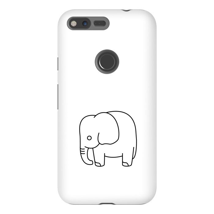 Pixel XL StrongFit little baby elephant by TMSarts