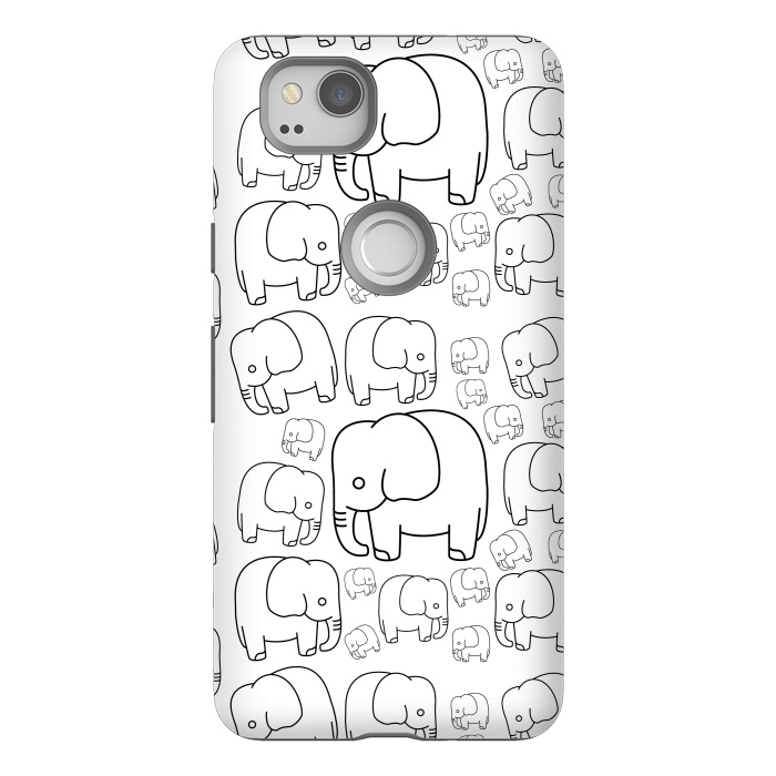 Pixel 2 StrongFit draw elephant pattern by TMSarts