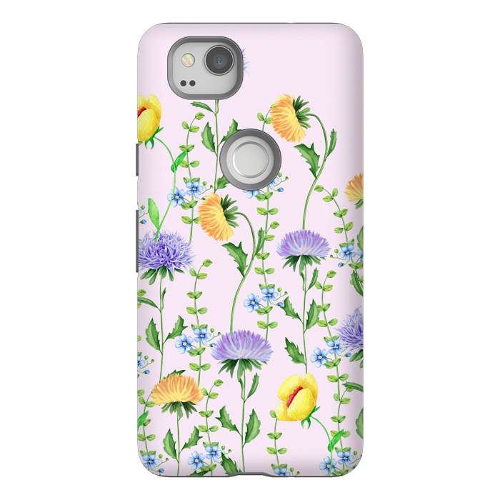 Pixel 2 StrongFit Aster Flora by Creativeaxle