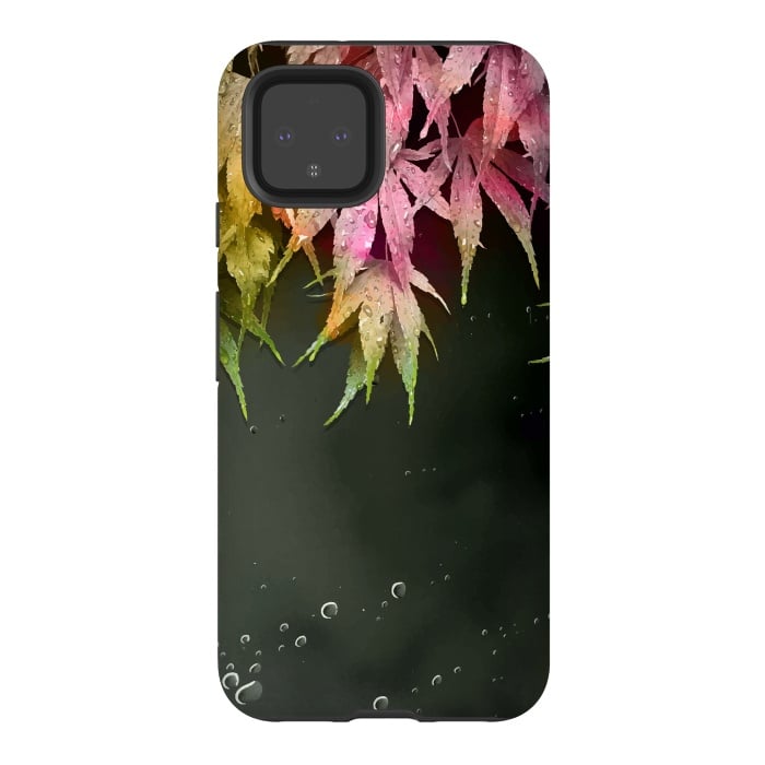 Pixel 4 StrongFit Acer Leaves by Creativeaxle