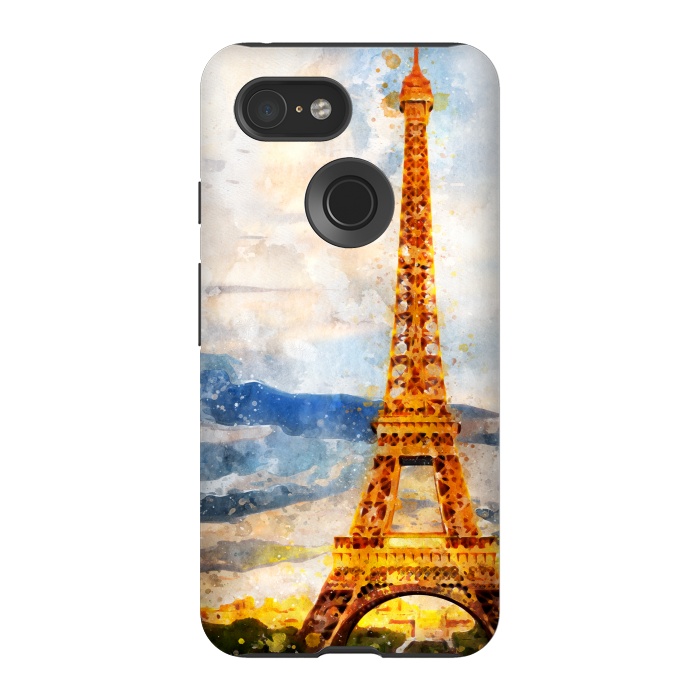 Pixel 3 StrongFit Eiffel Tower by Creativeaxle