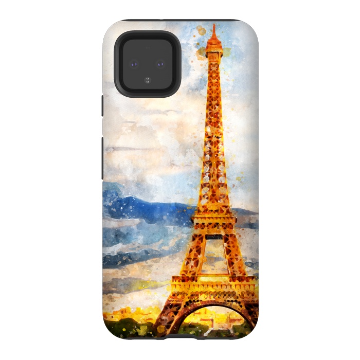 Pixel 4 StrongFit Eiffel Tower by Creativeaxle