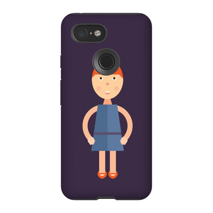 Pixel 3 StrongFit little girl standing by TMSarts