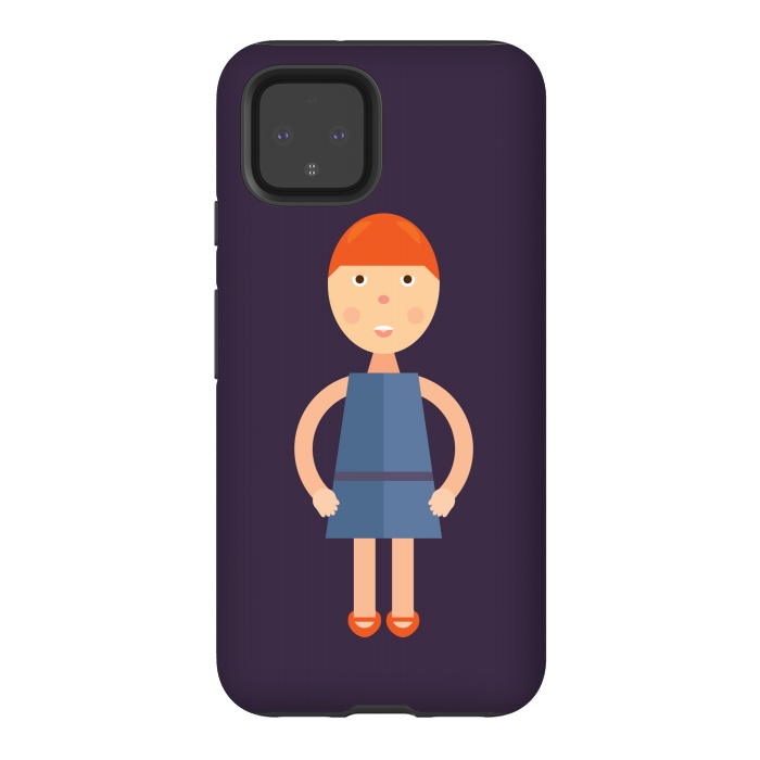 Pixel 4 StrongFit little girl standing by TMSarts