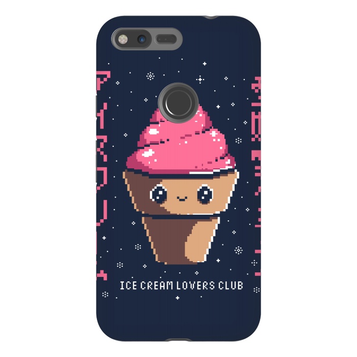Pixel XL StrongFit Ice cream lovers club by Ilustrata