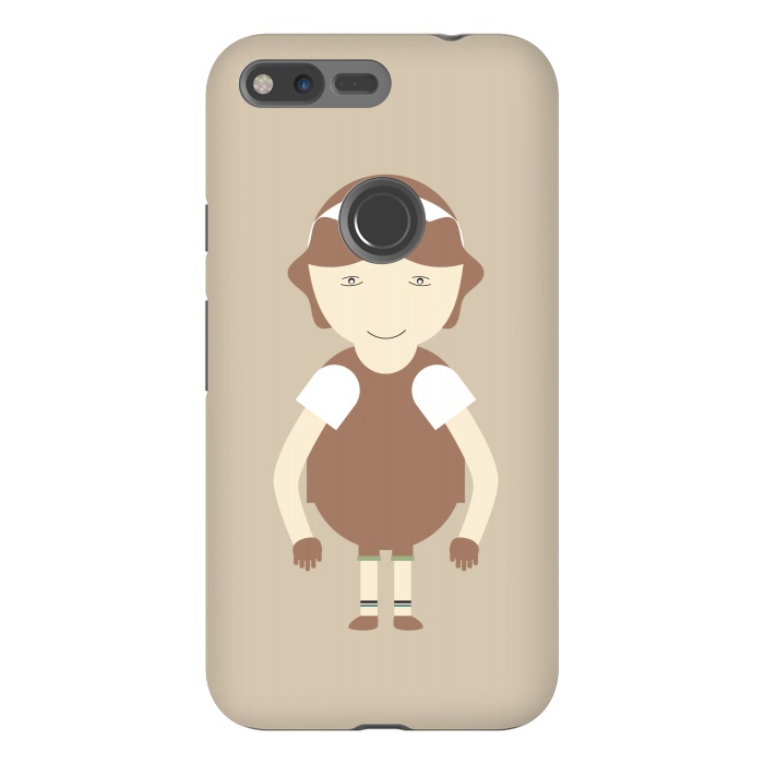 Pixel XL StrongFit little brown girl by TMSarts