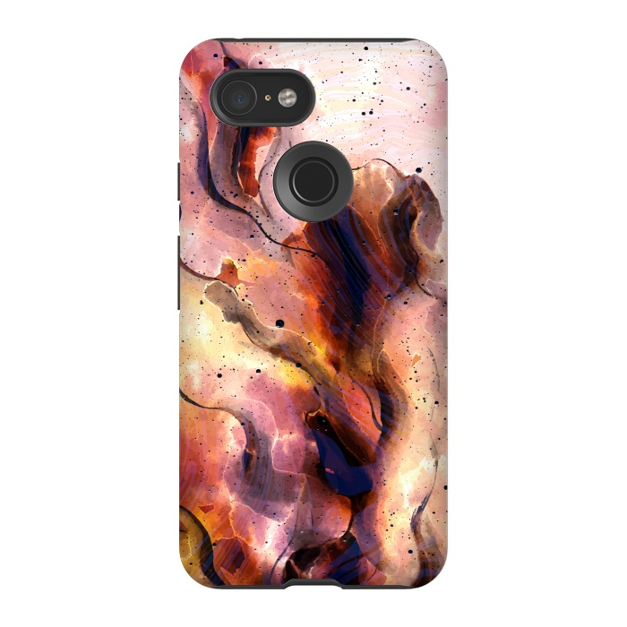 Pixel 3 StrongFit Burning Waves by Creativeaxle