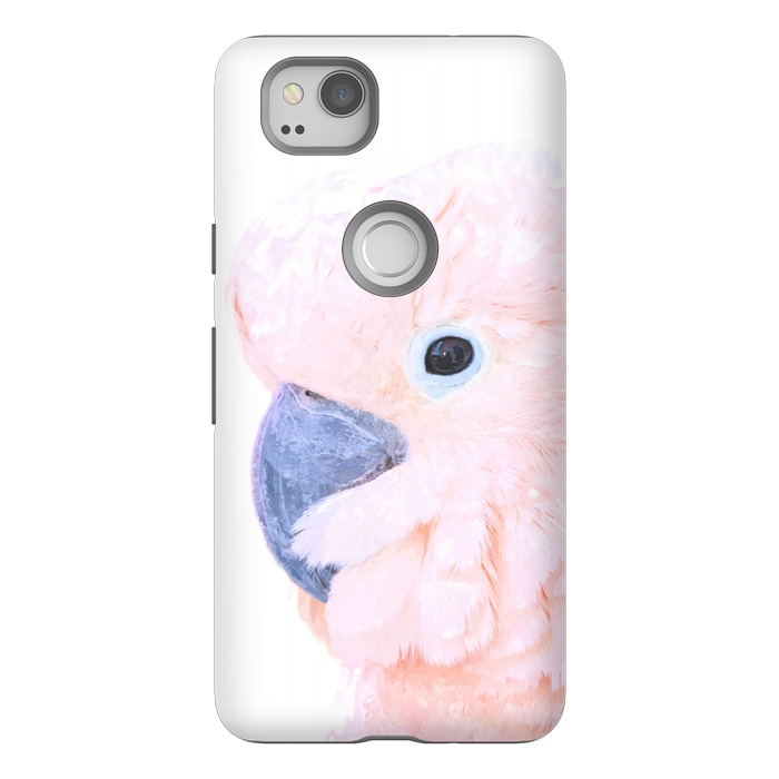 Pixel 2 StrongFit Pink Cockatoo by Alemi