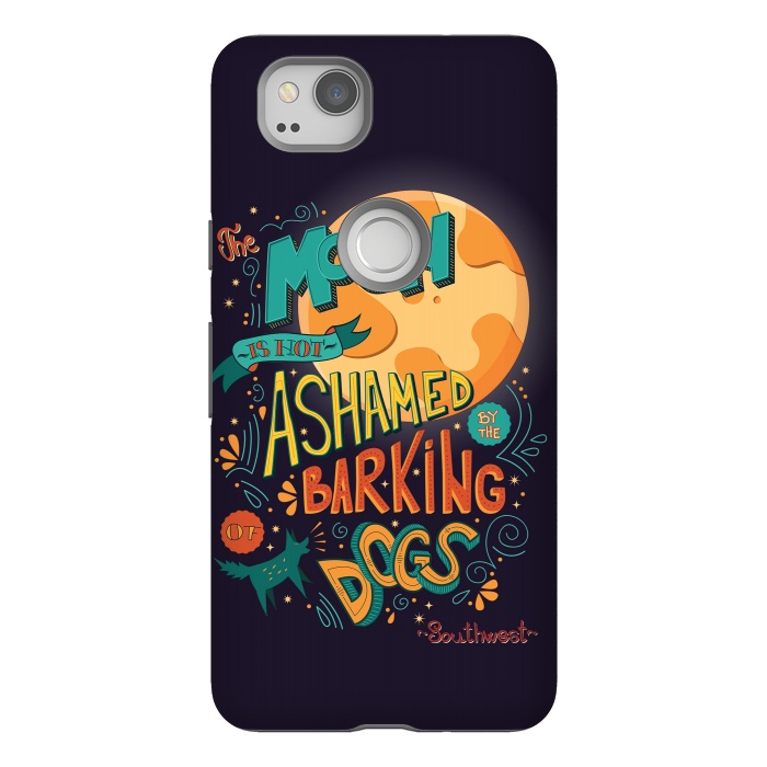 Pixel 2 StrongFit The moon is not ashamed by the barking of dogs by Jelena Obradovic