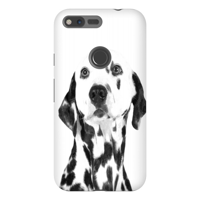 Pixel XL StrongFit Black and White Dalmatian by Alemi