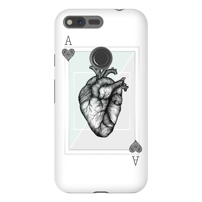 Pixel XL StrongFit Ace of Hearts by Barlena