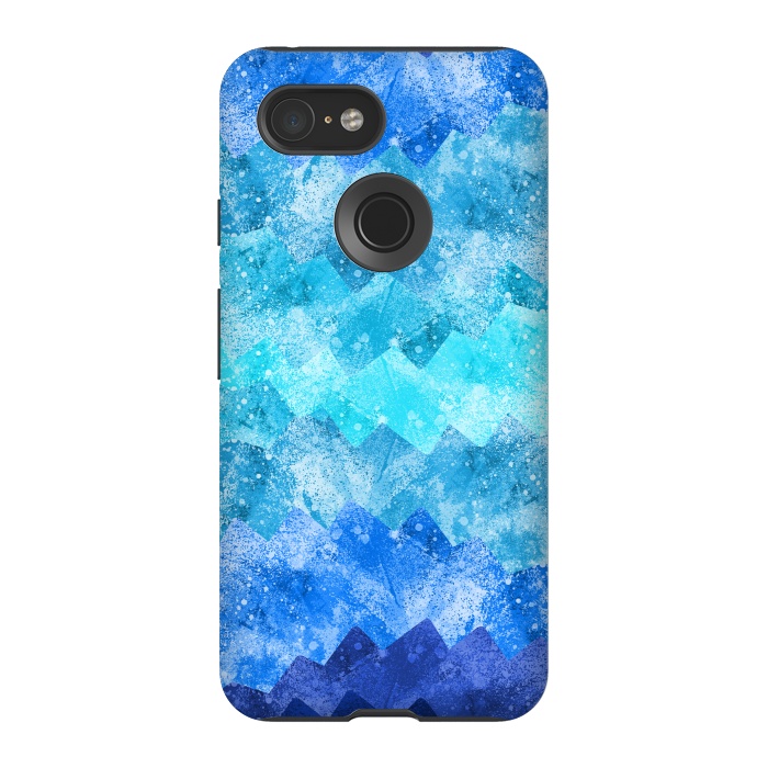 Pixel 3 StrongFit The blue sea waves by Steve Wade (Swade)