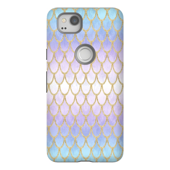 Pixel 2 StrongFit Pretty Mermaid Scales 06 by Angelika Parker