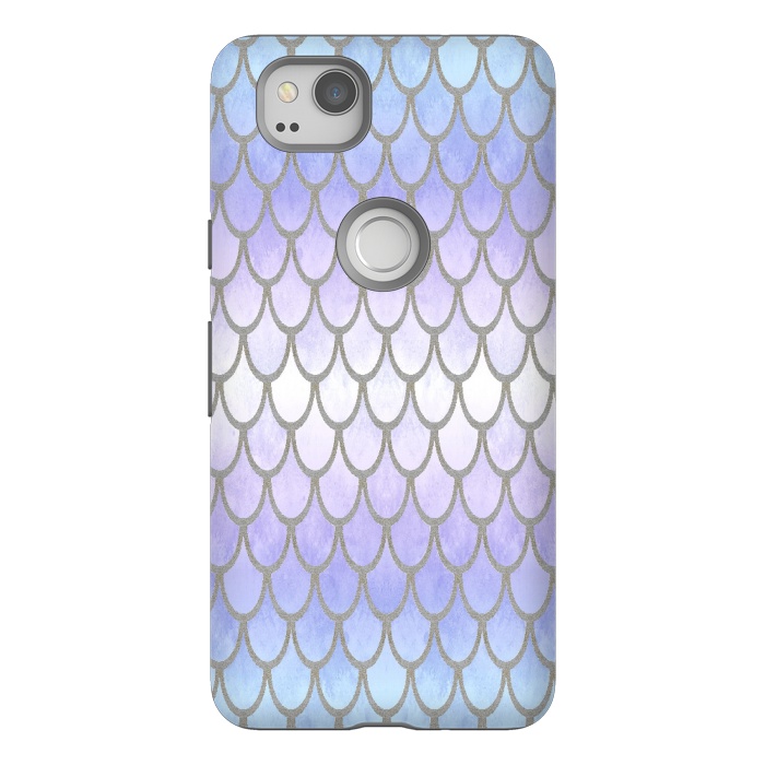 Pixel 2 StrongFit Pretty Mermaid Scales 01 by Angelika Parker