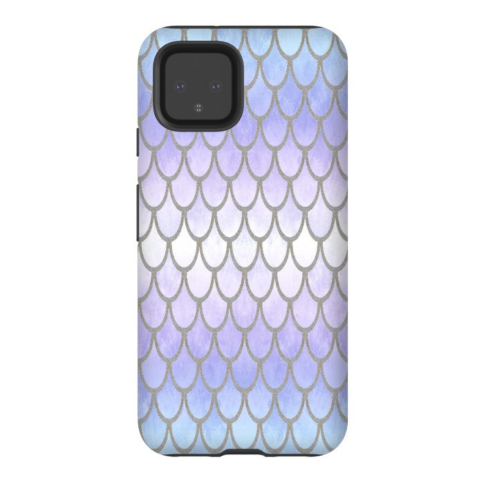 Pixel 4 StrongFit Pretty Mermaid Scales 01 by Angelika Parker