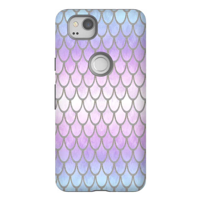 Pixel 2 StrongFit Pretty Mermaid Scales 02 by Angelika Parker