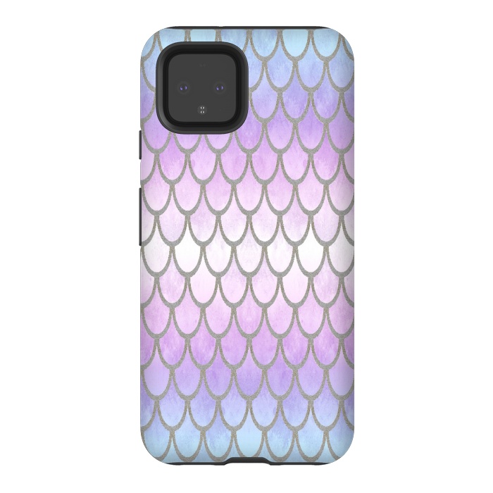 Pixel 4 StrongFit Pretty Mermaid Scales 02 by Angelika Parker