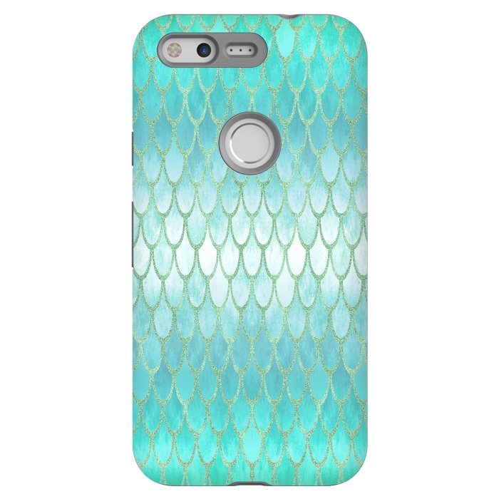 Pixel StrongFit Pretty Mermaid Scales 03 by Angelika Parker