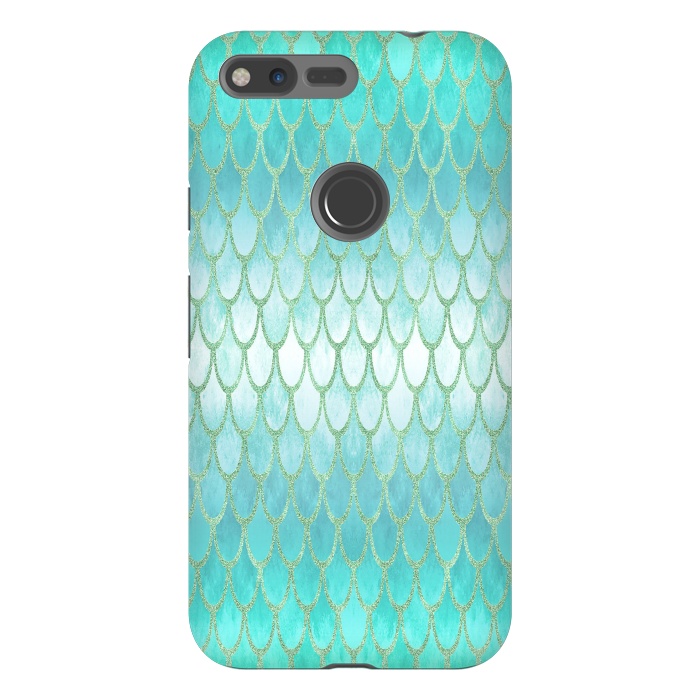 Pixel XL StrongFit Pretty Mermaid Scales 03 by Angelika Parker