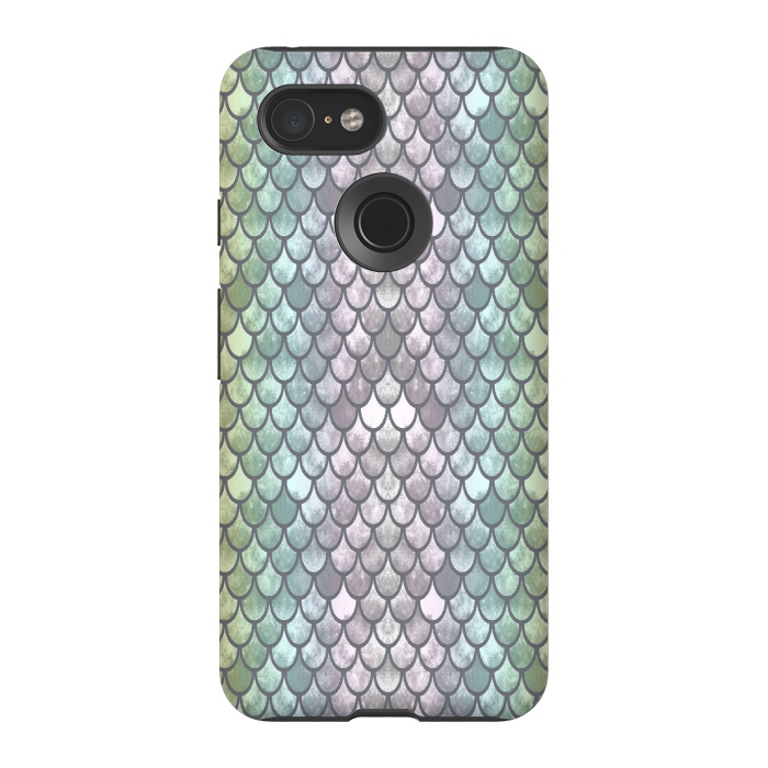 Pixel 3 StrongFit New Mermaid Scales  by Angelika Parker