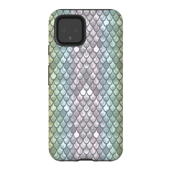 Pixel 4 StrongFit New Mermaid Scales  by Angelika Parker