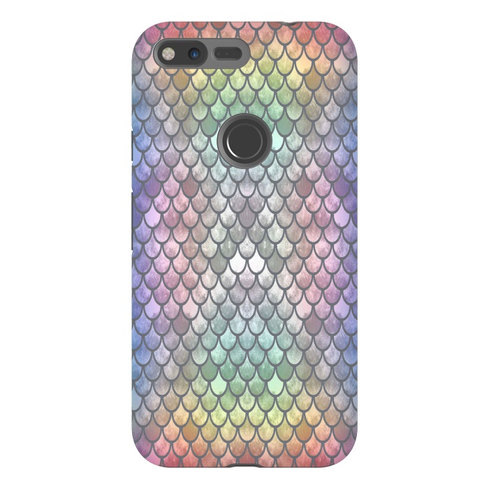Pixel XL StrongFit Pretty Mermaid Scales 26 by Angelika Parker