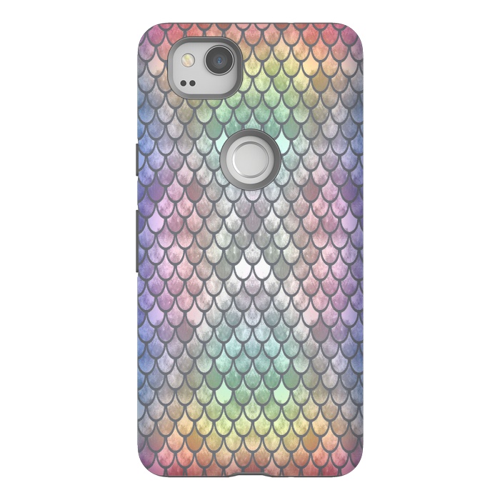 Pixel 2 StrongFit Pretty Mermaid Scales 26 by Angelika Parker