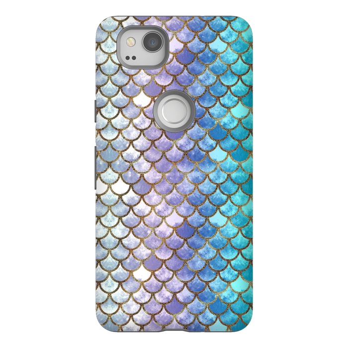 Pixel 2 StrongFit Pretty Mermaid Scales 38 by Angelika Parker