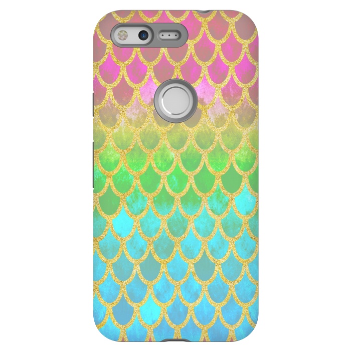 Pixel StrongFit Pretty Mermaid Scales 115 by Angelika Parker
