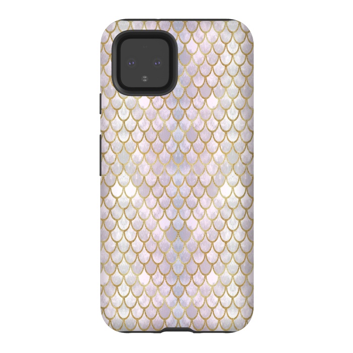 Pixel 4 StrongFit Pretty Mermaid Scales 40 by Angelika Parker