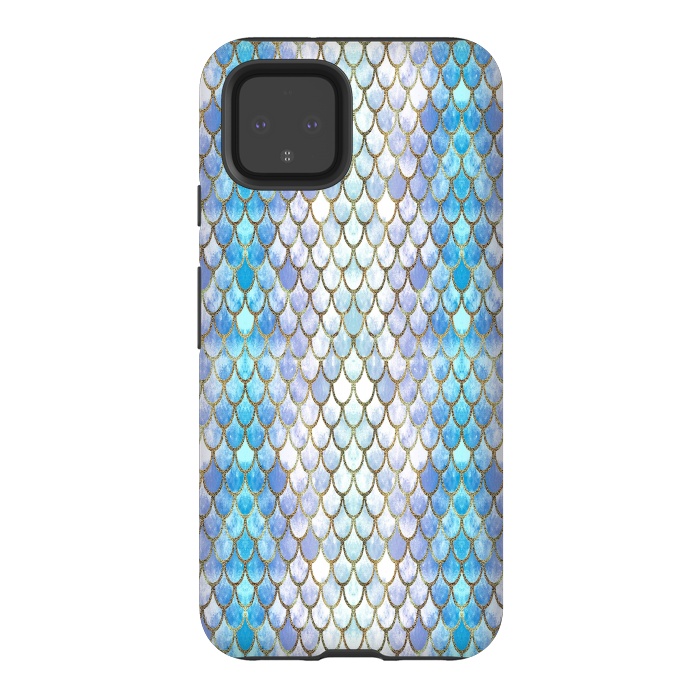 Pixel 4 StrongFit Pretty Mermaid Scales 41 by Angelika Parker