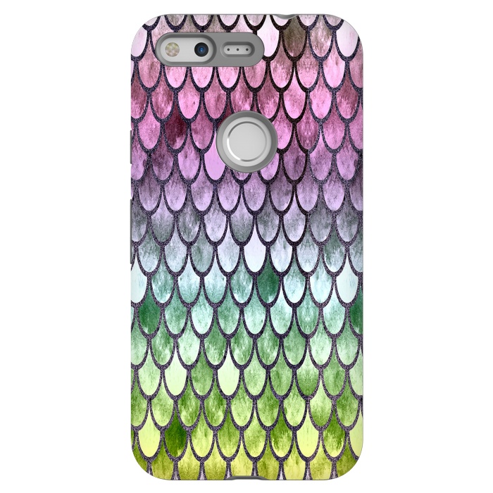 Pixel StrongFit Pretty Mermaid Scales 119 by Angelika Parker