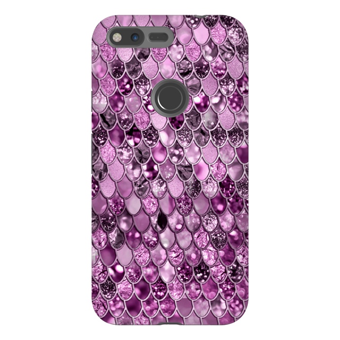 Pixel XL StrongFit Purple and Violet Trendy Shine Mermaid Scales by  Utart
