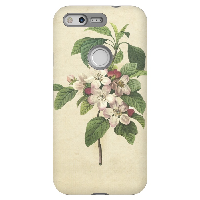 Pixel StrongFit Vintage Apple Blossom Painting by Andrea Haase